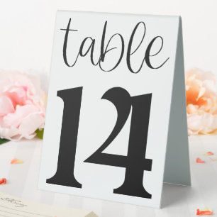 Hochzeit Tisch Nummer 14 Tischpult Schild