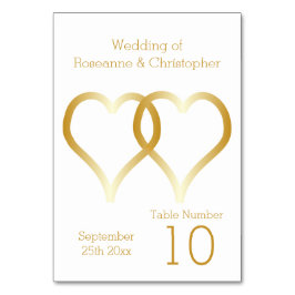 Hochzeit-Tischnummer Tischnummer