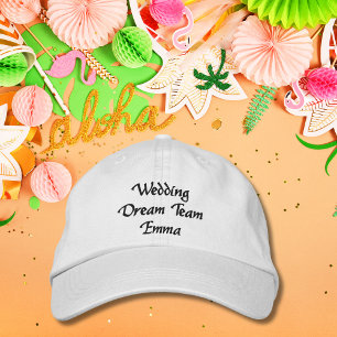 Hochzeit Traum Team,Braut,Junggesellinnenabschied Bestickte Baseballkappe