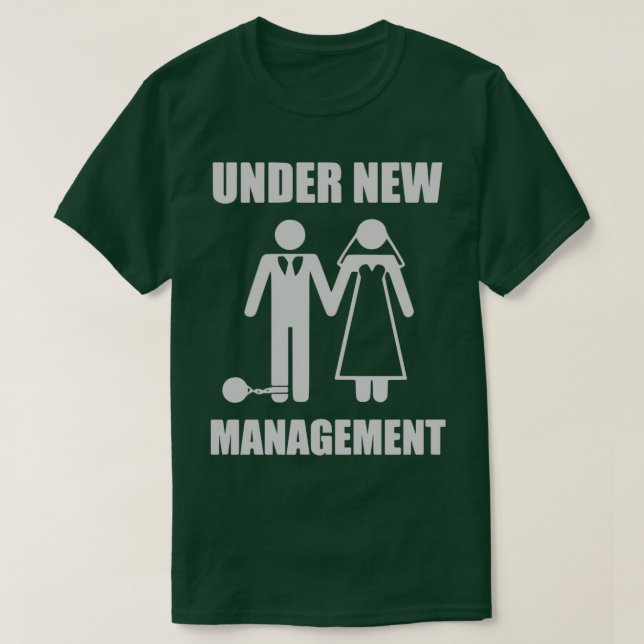 Hochzeit unter neuer Leitung T-Shirt (Design vorne)