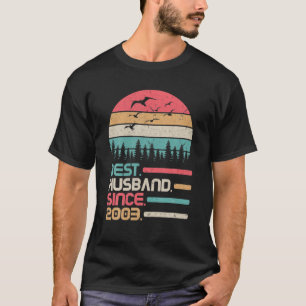 Hochzeit Verheiratet Jubiläum 19 Jahre Bestes Ehem T-Shirt