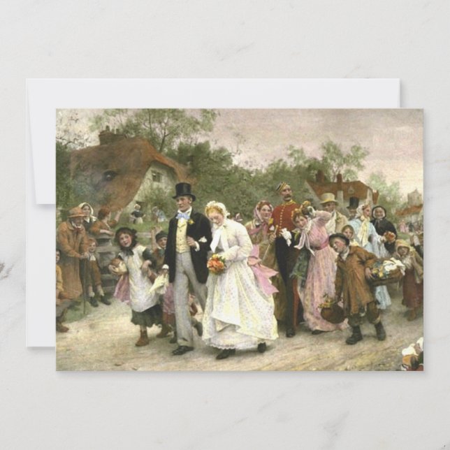 Hochzeit, Verlobung oder Brautpartyeinladungen Einladung (Vorderseite)