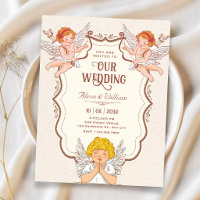 Hochzeit vintage Engel