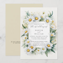 Hochzeit von Aquarellfarben Einladung