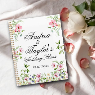 Hochzeit von Aquarellfarben Planer