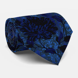 Hochzeit von Aristokrat, blaublauer Damast Krawatte