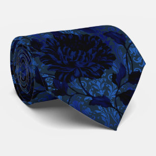 Hochzeit von Aristokrat, blaublauer Damast Krawatte