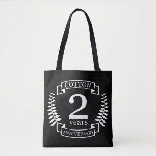 Hochzeit von Baumwolle 2 Jahre verheiratet Tasche