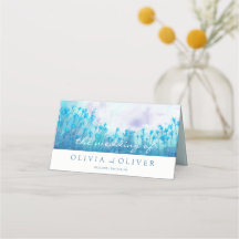 Hochzeit von blauen Wildblumen