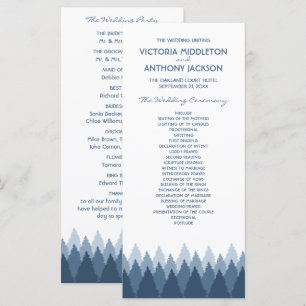 Hochzeit von Blauwald Programm