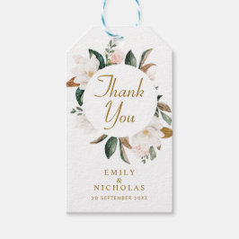 Hochzeit von Blumen Geschenkanhänger