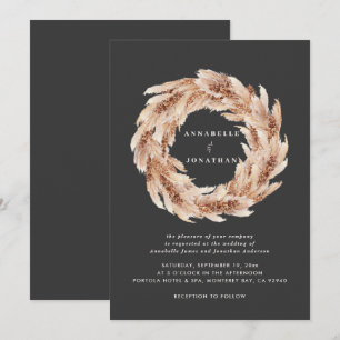 Hochzeit von Böhmen-Naturpampas Einladung