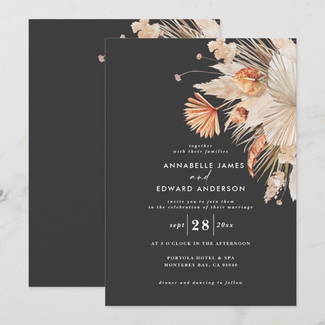 Hochzeit von Böhmen und Schwarzpampas (Vorne/Hinten)