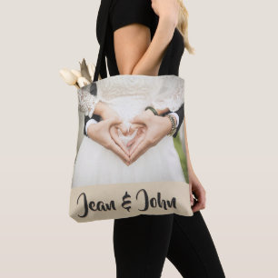 Hochzeit von Braut und Groom Tasche