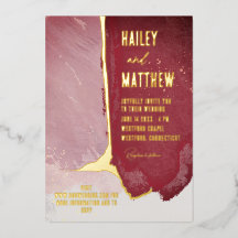 Hochzeit von Burgund und Dusty Pink