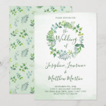 Hochzeit von Foliage Wreath