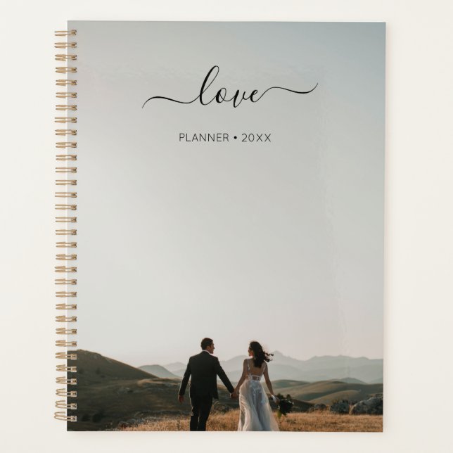 Hochzeit von Foto Memory Liebe Planer (Vorderseite)