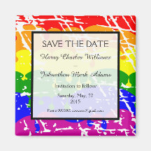 Hochzeit von Gay Rainbow Freedom Flag Sichern das