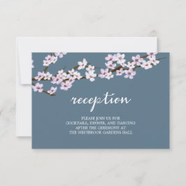 Hochzeit von gemalten Kirschblüten Einladung
