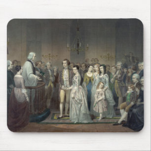 Hochzeit von George Washington Mousepad