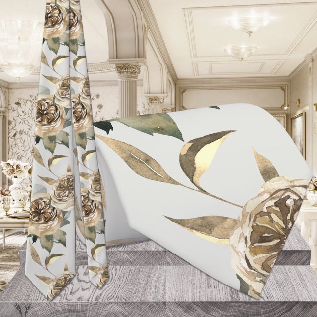 Hochzeit von Gold und Grün Krawatte (Von Creator hochgeladen)