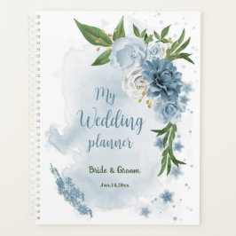 Hochzeit von hübschen Blumen Planer