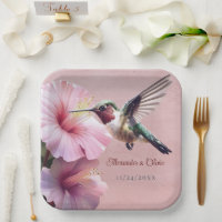 Hochzeit von Hummingvogel und Hibiskus | Pink
