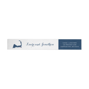 Hochzeit von Kap-Kabeljau in Navy und White Harwic