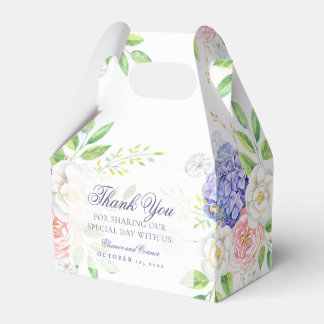 Hochzeit von Lilac und Peony Geschenkschachtel