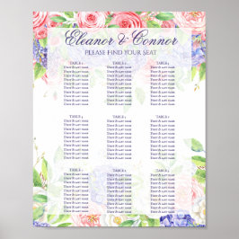 Hochzeit von Lilac und Peony Poster