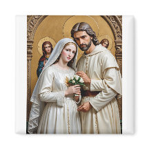 Hochzeit von Maria & Josef, Magnet