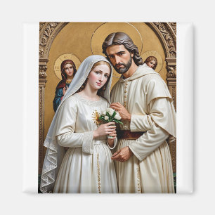 Hochzeit von Maria & Josef, Magnet