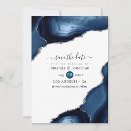 Hochzeit von Marine und Silver Agate Save The Date