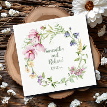 Hochzeit von Minimalistischen Wasserfarben