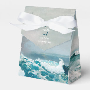 Hochzeit von Monogram, Wasserfarbe Geschenkschachtel
