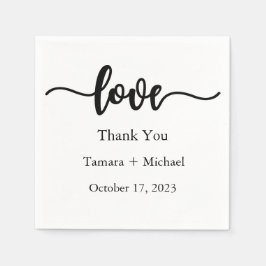 Hochzeit von Napkin, TischNapkins, Abendessen, Mit Serviette