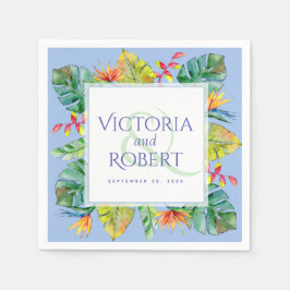 Hochzeit von Napkins | Tropenfarben Serviette