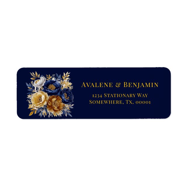 Hochzeit von Navy- und Goldmedaille (Vorne)