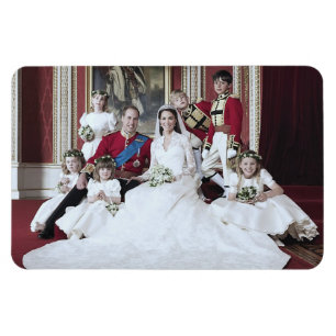 Hochzeit von Prinz William und Catherine Middleton Magnet