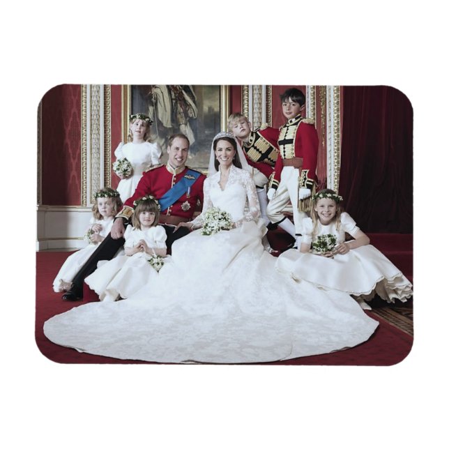 Hochzeit von Prinz William und Catherine Middleton Magnet (Horizontal)