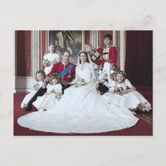 Hochzeit von Prinz William und Catherine Middleton Postkarte
