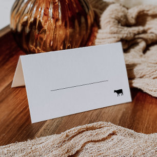 Hochzeit von Rindfleisch Platzkarte