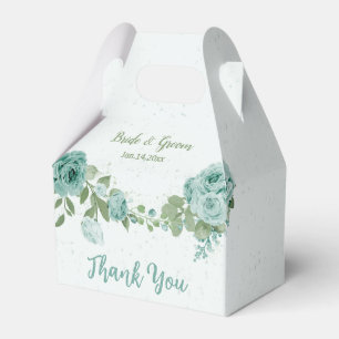 Hochzeit von romantischen Blumen Geschenkschachtel