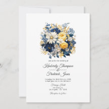 Hochzeit von Seestreitkräften, Weißblumen und Gold