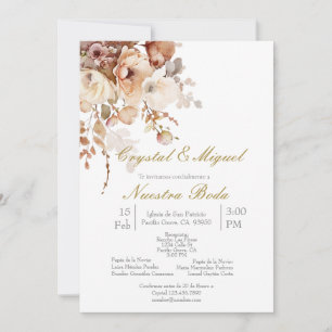 Hochzeit von Terracota Einladung