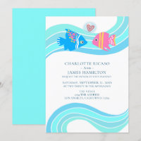 Hochzeit von tropischen Fischen