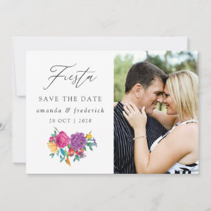 Hochzeit von Wasserfarbe Save The Date