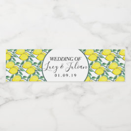 Hochzeit von Watercolor Lemon Greenerity
