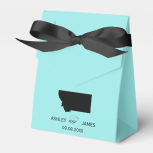 Hochzeit Willkommen bei Montana Gefallen Box Staat Geschenkschachtel