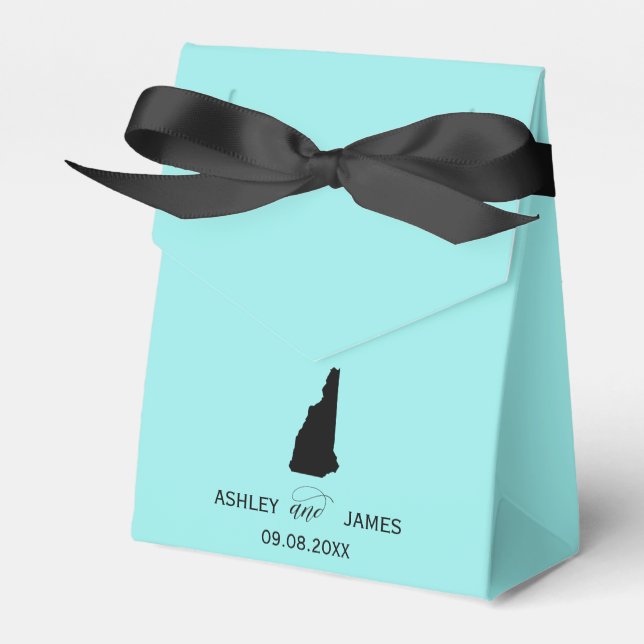 Hochzeit Willkommen in New Hampshire Gefallen Box, Geschenkschachtel (Vorderseite)
